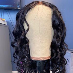 Lace closure wig